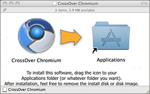 Installing Crossover Chromium