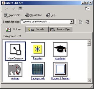 Clipart gallery