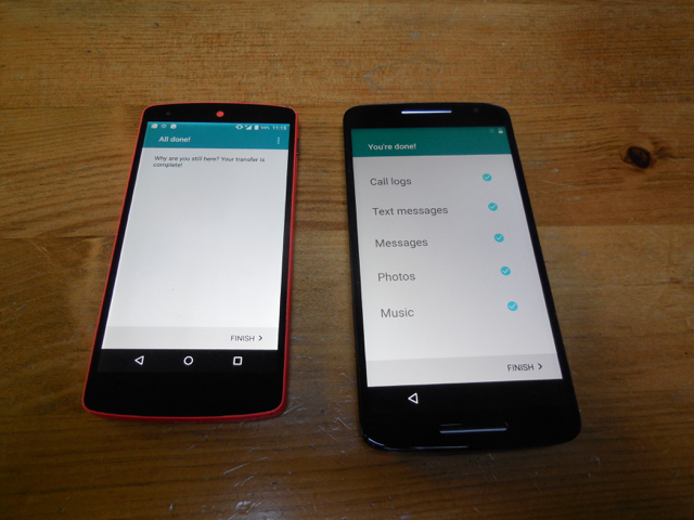 Moto X vs Nexus 5