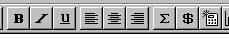 Part of the toolbar