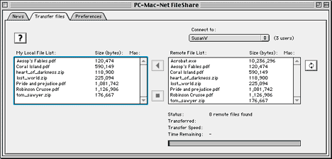 PC-Mac-Net classic Mac screen