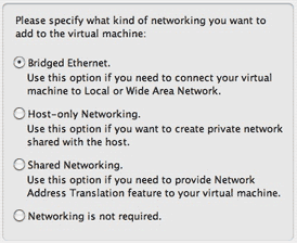 Network options