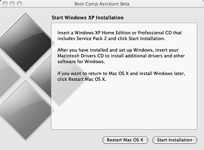 Start Windows Install