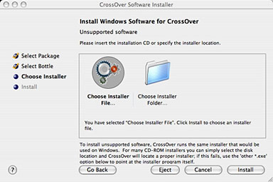 Install unsupported software