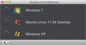 Parallels is prettier than VMware.