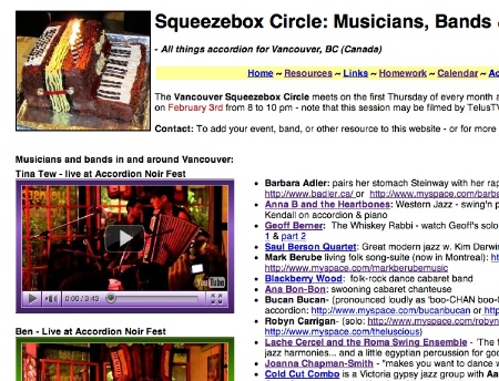 Squeezebox Circle