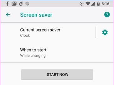 Settings/Screen Saver