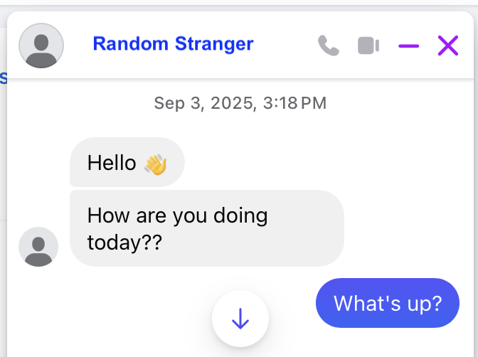 Message 1