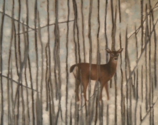 Winter Deer